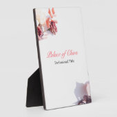 Floral Pink Fotoplaat (Zijkant)