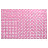 Floral Pink Heart Valentijns Pattern Stof (Yard (91,4 cm))