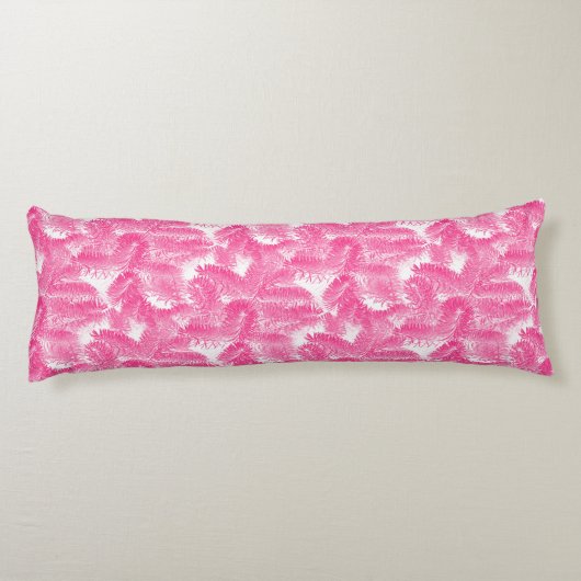 Floral Pink Lichaamskussen (Achterkant)