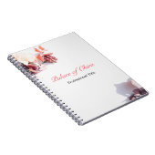 Floral Pink Notitieboek (Rechterzijde)