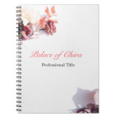 Floral Pink Notitieboek (Voorkant)