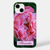 Floral Pink Peony Fotografie Case-Mate iPhone Case (Achterkant)