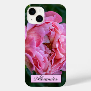 Floral Pink Peony Fotografie Case-Mate iPhone 14 Hoesje