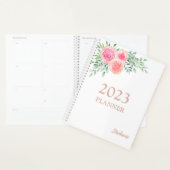 Floral Pink Planner (Display)