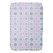 FLORAL PINK ROMANTIC BADMAT (Voorkant Verticaal)