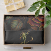 Floral Pink Rose Bouquet Artwork Tissuepapier (Geschenk)