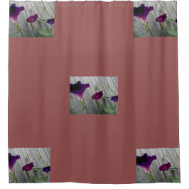 Floral Pink Shower Curtain Douchegordijn