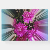 Floral Pink Wedding Gastenboek (Achterkant)