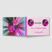 Floral Pink Wedding Gastenboek (Volledig)