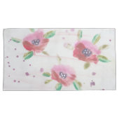 Floral Pinks Kussensloop (Voorkant-Rechts)