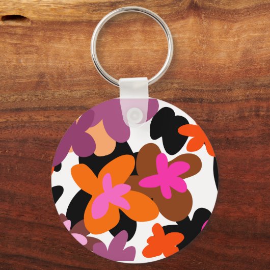 Floral pinky sleutelhanger (Achterkant)