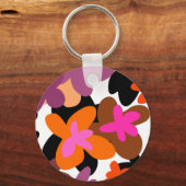 Floral pinky sleutelhanger (Voorkant)