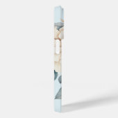  Floral Pioenennaam Ingeschreven Case-Mate iPhone Case (Achterkant / Rechts)