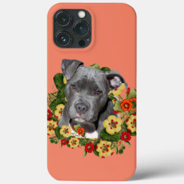 Floral pitbull mama Case-Mate iPhone case