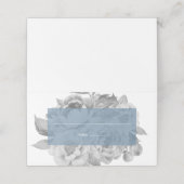 Floral Plaatskaartje (Buitenkant ongevouwen)