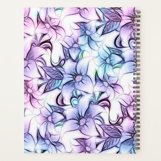 Floral Planner (Achterkant)