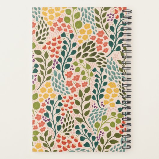 Floral Planner (Achterkant)