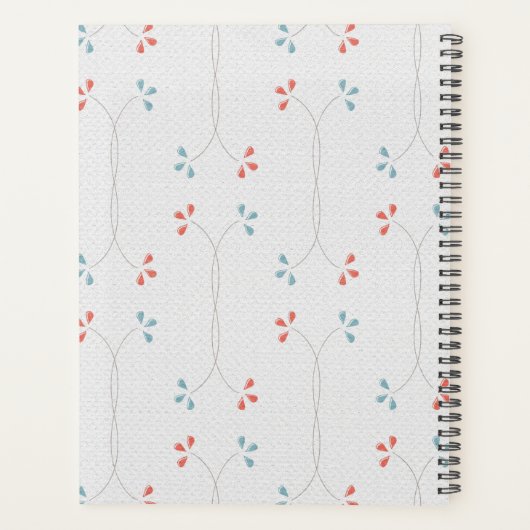 Floral Planner (Achterkant)
