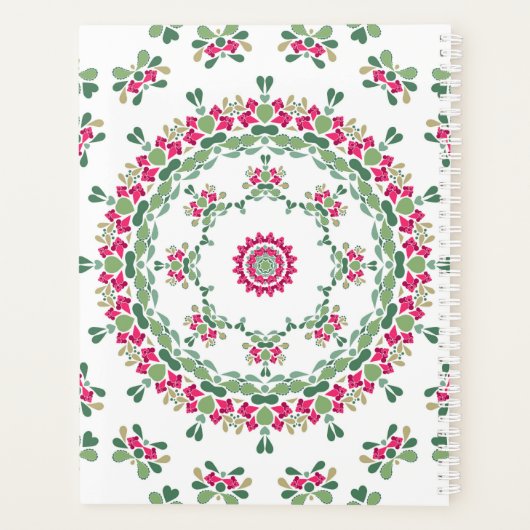 Floral Planner (Achterkant)