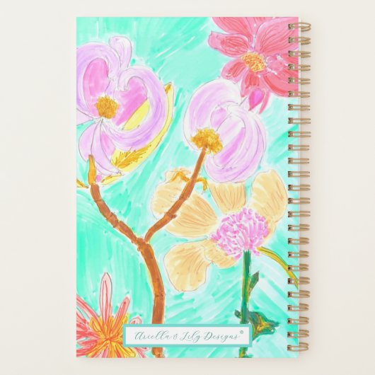 Floral Planner door Ariella & Lily Design (Achterkant)