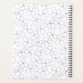 Floral Planner – Elegant Flower-Themed  (Achterkant)