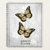 Floral Planner Gold Butterfly (Voorkant)