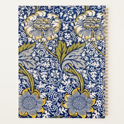 Floral Planner William Morris Art (Achterkant)