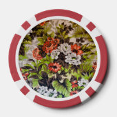 Floral Poker Chips (Achterkant)
