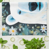 Floral Polar Beer Theedoek (Gevouwen)