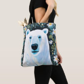 Floral Polar Beer Tote Bag (Dichtbij)