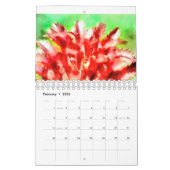 Floral Polaroid Moments 12-maands kalender (Feb 2026)