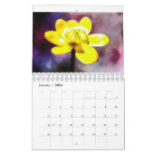 Floral Polaroid Moments 12-maands kalender (Jan 2026)