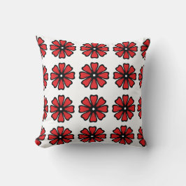 Floral - Polyester Sierkussen 16 x 16 inch