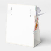 Floral pomkin Baby shower botanisch Bedankdoosjes (Achterkant)