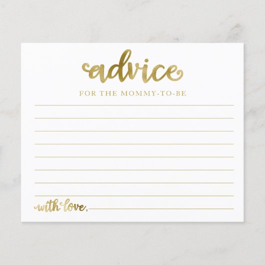 Floral Pompoen Herfst Baby shower Advies Kaarten (Voorkant)