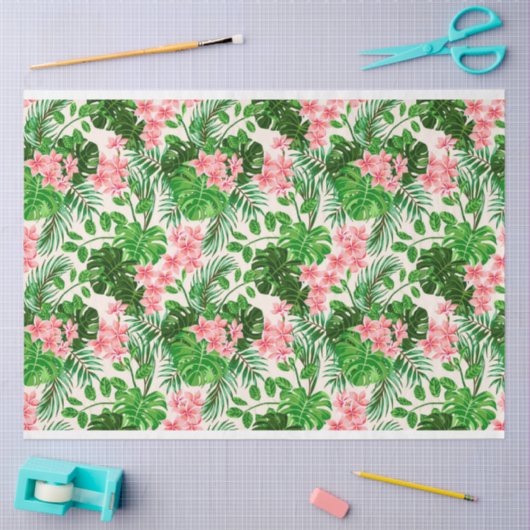 Floral populair elegant modern weefselpapier tissuepapier (Craft)
