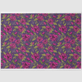 Floral populair elegant modern weefselpapier tissuepapier