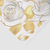 Floral populair elegant modern weefselpapier tissuepapier (Detail)