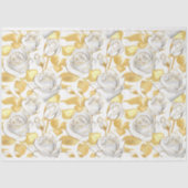 Floral populair elegant modern weefselpapier tissuepapier (Voorkant)