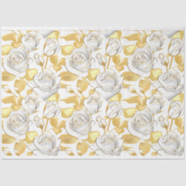 Floral populair elegant modern weefselpapier tissuepapier