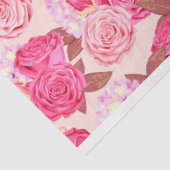 Floral populair elegant modern weefselpapier tissuepapier (Detail)