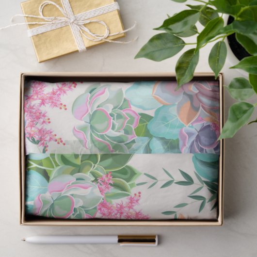 Floral populair elegant modern weefselpapier tissuepapier (Geschenk)