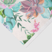 Floral populair elegant modern weefselpapier tissuepapier (Detail)