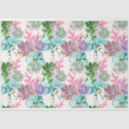 Floral populair elegant modern weefselpapier tissuepapier