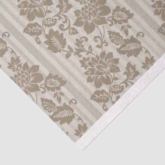 Floral populair elegant modern weefselpapier tissuepapier (Detail)