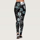 Floral Popular Leggings (Achterkant)