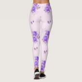 Floral Popular Leggings (Achterkant)