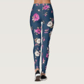 Floral Popular Leggings (Achterkant)
