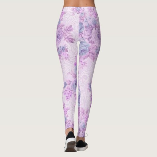 Floral Popular Leggings (Achterkant)