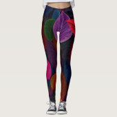 Floral Popular Leggings (Voorkant)